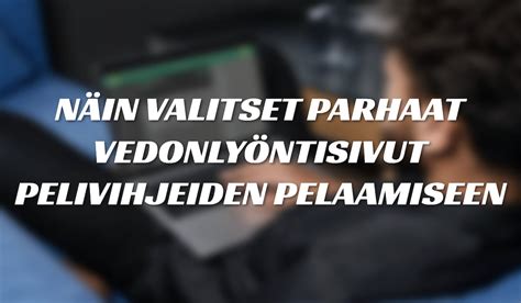 parhaat vedonlyöntiyhtiöt|Parhaat vedonlyöntisivut » Uudet vedonlyöntisivut 2024